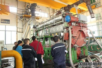 中高兩臺MAN 8L27/38主機(jī)通過驗收 