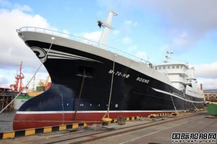 Western Baltija船廠交付一艘拖網(wǎng)漁船