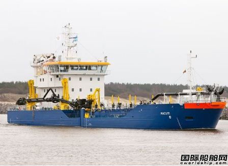 Western Baltija交付一艘耙吸挖泥船