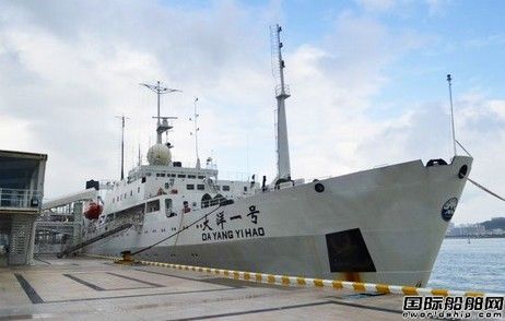 “大洋一號”船完成南海海試