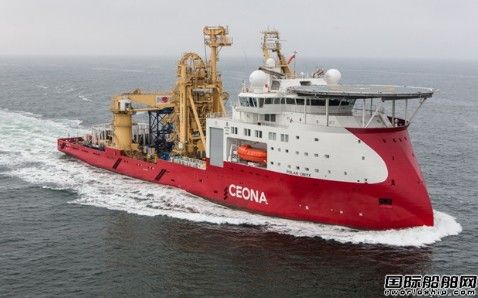 Ceona接收2艘鋪管與海底工程船