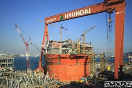 現(xiàn)代重工Goliat FPSO建造損失慘重