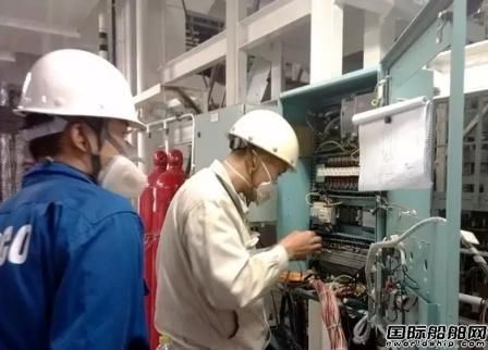 威海中遠(yuǎn)科技兩天完成三船設(shè)備校驗(yàn)