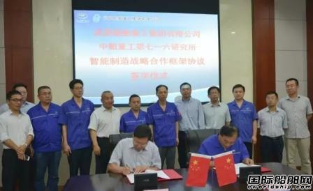 武船與七一六所強(qiáng)強(qiáng)聯(lián)合