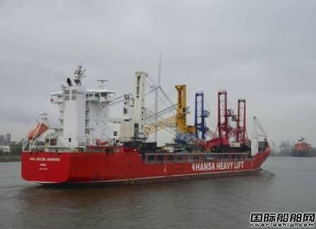 HHL發(fā)運(yùn)5座大型港口起重機(jī)