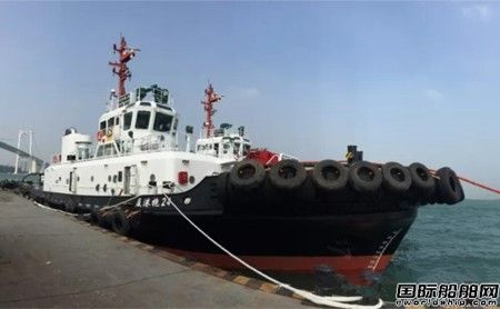 廈門港務(wù)船隊再添新軍2艘新造拖輪抵港
