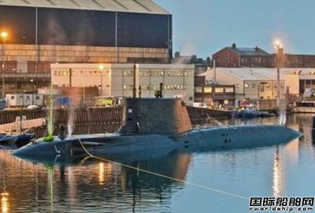 英國海軍“Audacious”號(hào)攻擊核潛完成首次下潛