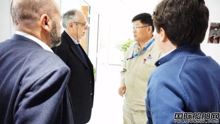 外高橋造船董事長到中船-芬坎蒂尼開展工作調(diào)研