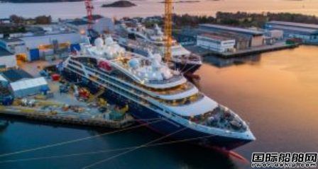 Ponant接收一艘最新郵船