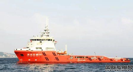 遼南船廠建造LNG動(dòng)力守護(hù)供應(yīng)船“海洋石油550”完成試航