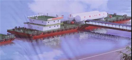 理工光大船廠開工建造長(zhǎng)江LNG加注躉船