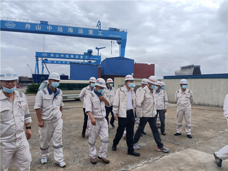 中國造船工程學會在舟山召開“綠色修船示范企業(yè)”現場評價會
