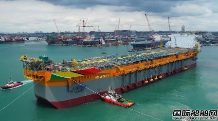 吉寶船廠為SBM建造第二艘Fast4Ward型FPSO開(kāi)始上部模塊集成