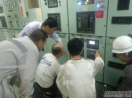 威?？萍紴椤靶曼S埔”輪加裝“海盾”高壓岸電系統(tǒng)和壓載水系統(tǒng)順利交付