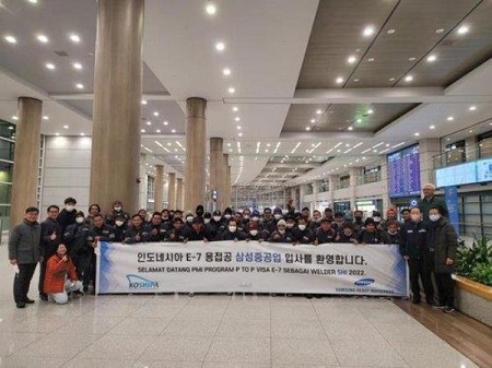 今年上半年韓國(guó)船企雇傭8000多名外國(guó)工人
