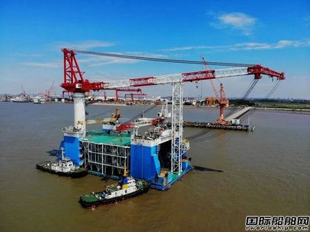 “鐵建潛01”坐底式風(fēng)電安裝船完成船舶錨機(jī)升級改造工作