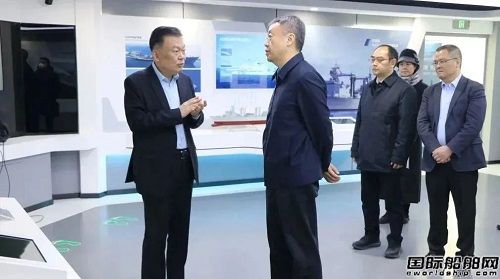 溫剛調(diào)研中國船舶集團(tuán)旗下中船貿(mào)易和中船國際工程
