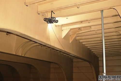 CCS利用無人機完成“桐林灣”輪貨油艙結(jié)構(gòu)厚度測量