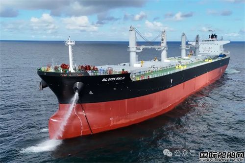 揚(yáng)子三井造船交付日本船東66000噸寬體散貨船
