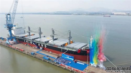 江門南洋船舶交付中源船務(wù)首艘新造船