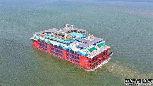 文沖修造建造華南地區(qū)首座漁旅深度融合海上平臺啟航