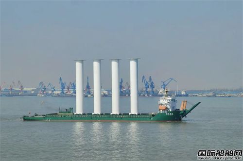 中船澄西交付4套35米折疊式旋筒風帆