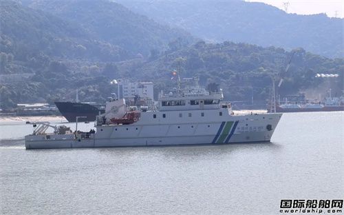福建首艘海洋生態(tài)環(huán)境監(jiān)測(cè)調(diào)查船試航凱旋